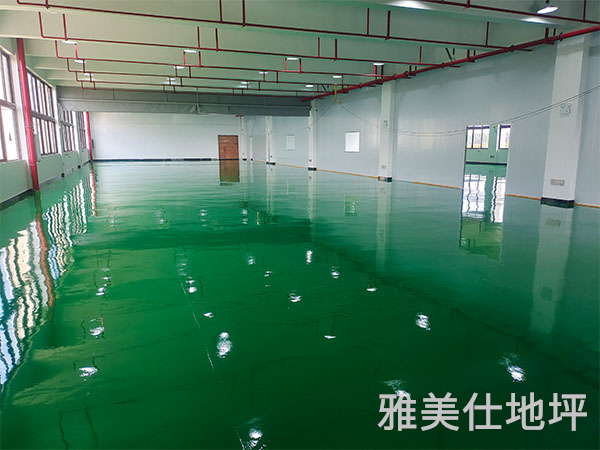 西洞庭格薇科技车间地坪漆